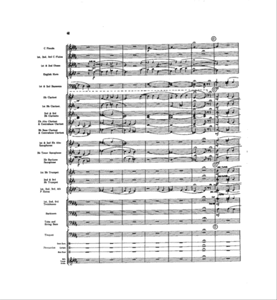 Caccia and Chorale Caccia and Chorale Concert Band scores gallery preview page 39