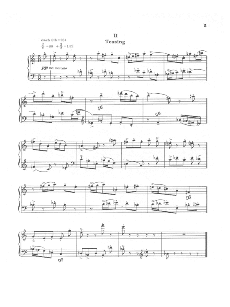 Twelve Relationships for Piano Solo, Op. 10