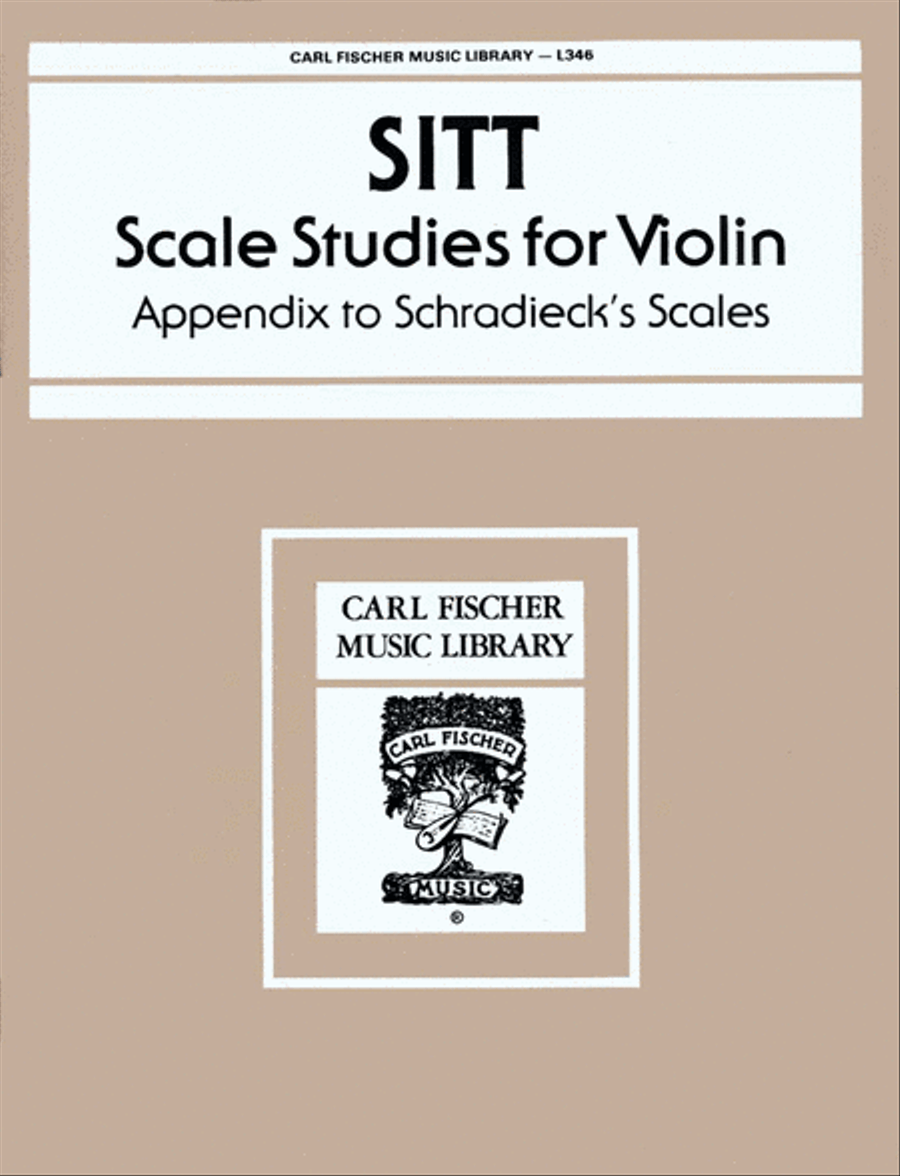 Scale Studies For Violin Violin scores gallery preview page 1