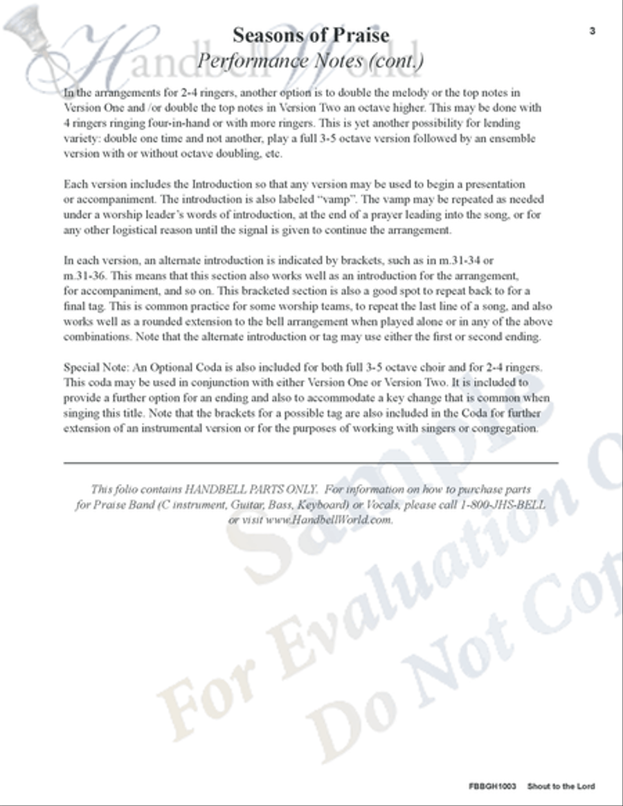 Shout to the Lord 5-Octaves scores gallery preview page 6