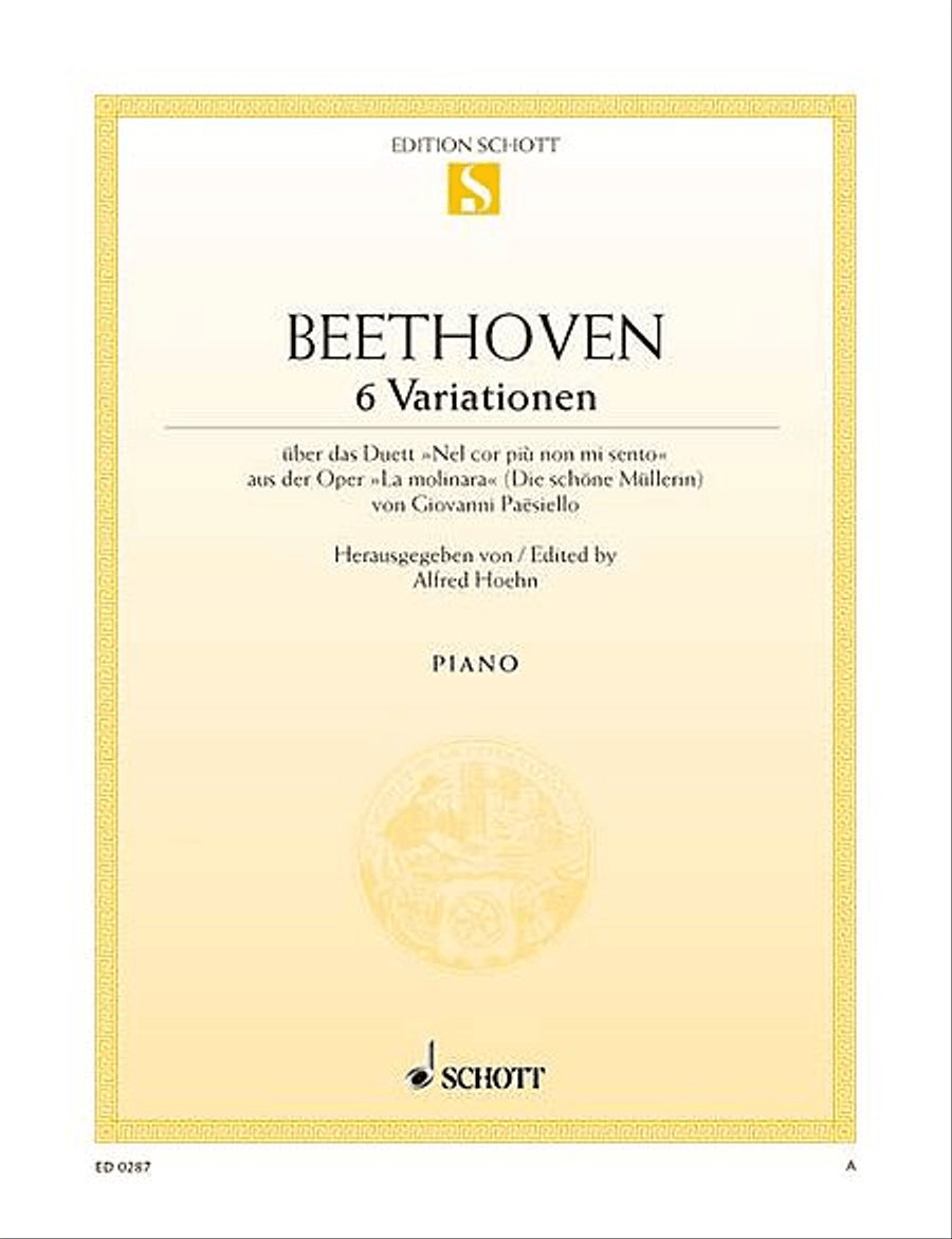 6 Variations in G Major, 