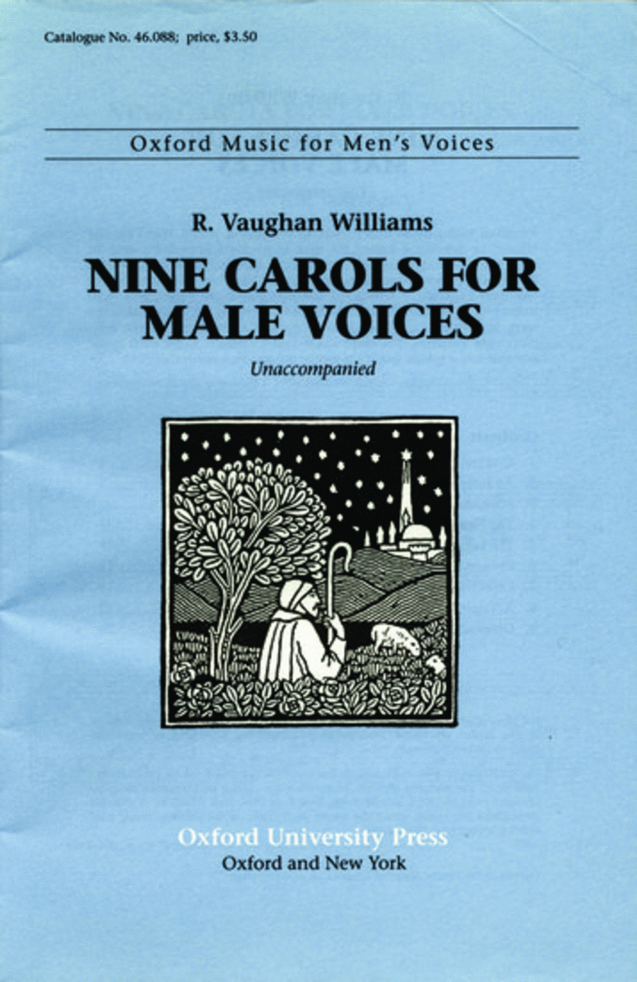 Nine Carols for male voices TTBB scores gallery preview page 1