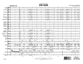 Book cover for Evil Ways - Conductor Score (Full Score)