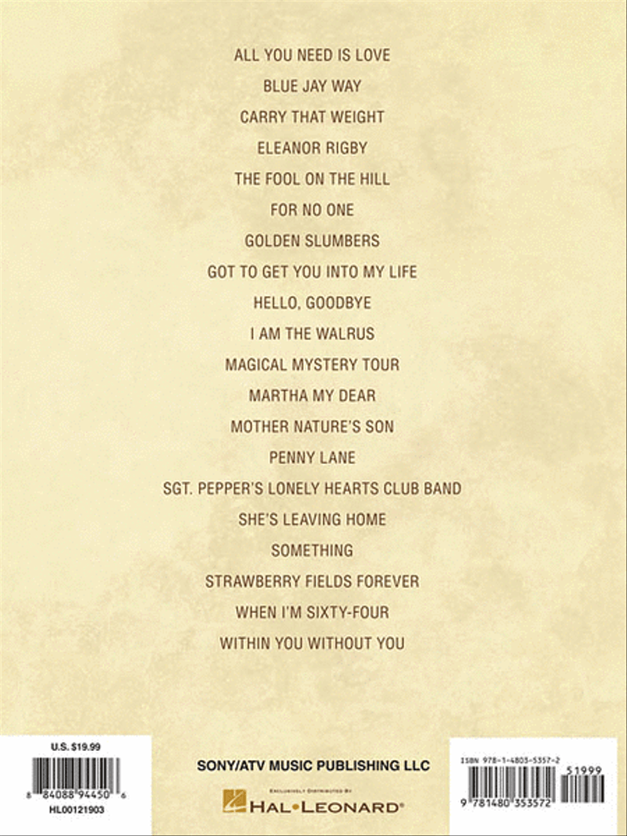 The Beatles Session Parts Orchestra scores gallery preview page 2