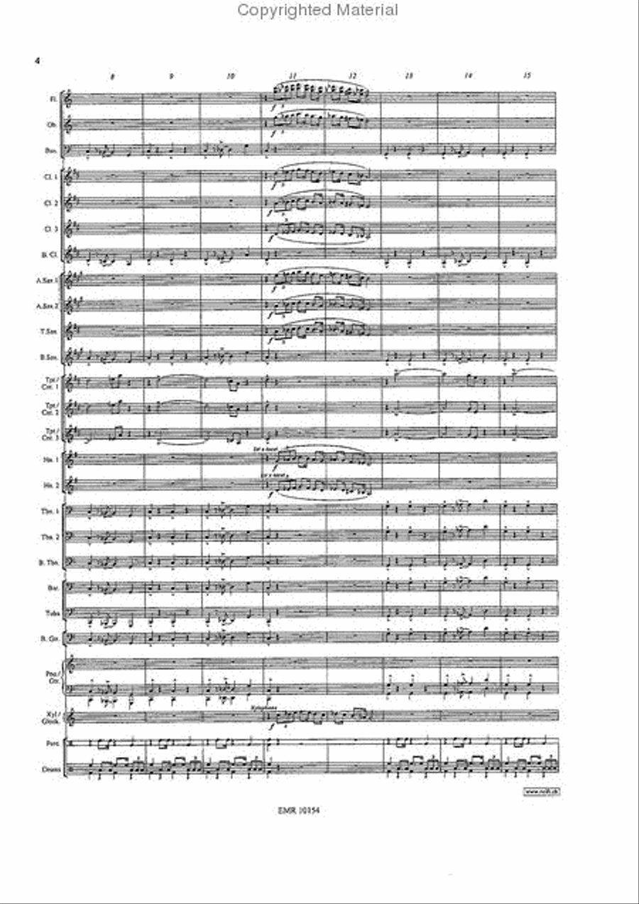 In A Persian Market Concert Band scores gallery preview page 4