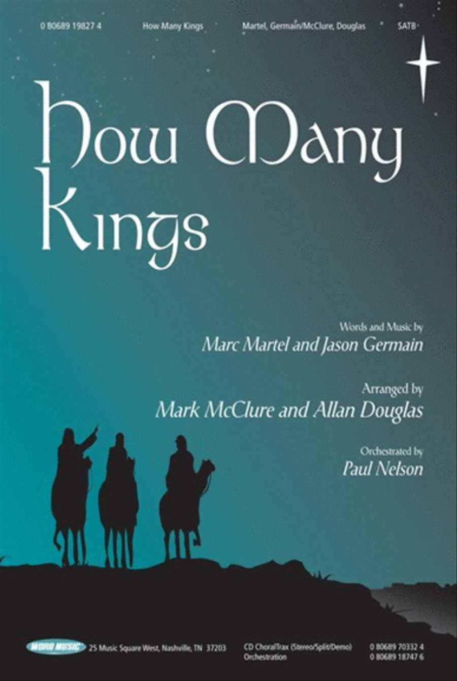 How Many Kings - Anthem 4-Part scores gallery preview page 1