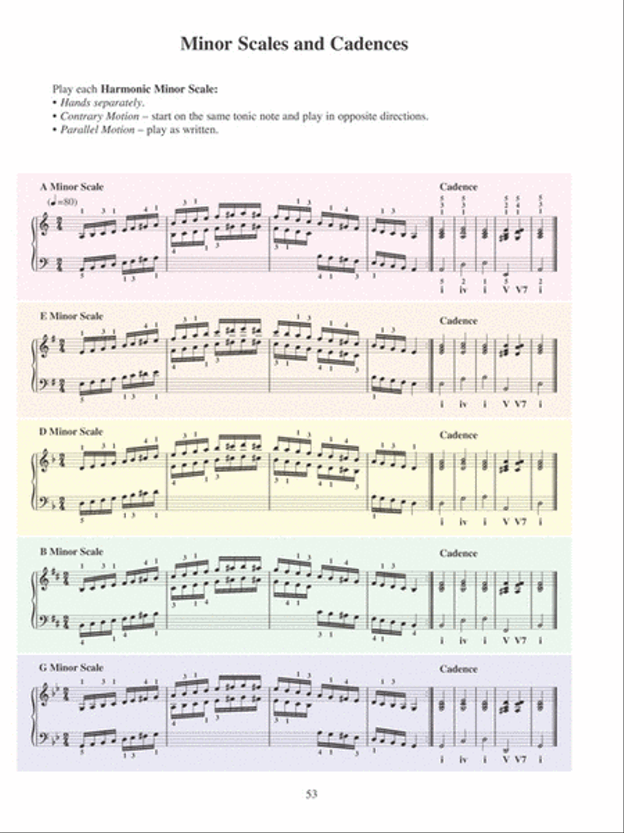 Piano Lessons Book 5 Piano Method scores gallery preview page 5