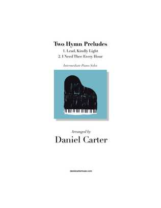 Book cover for Two Hymn Preludes—Intermediate Piano Solo