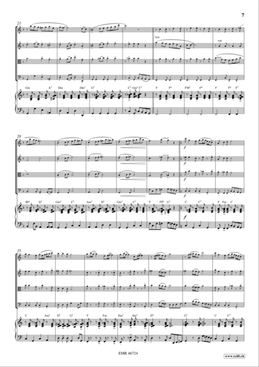 5 Jazzinations 5 Jazzinations Cello scores gallery preview page 6