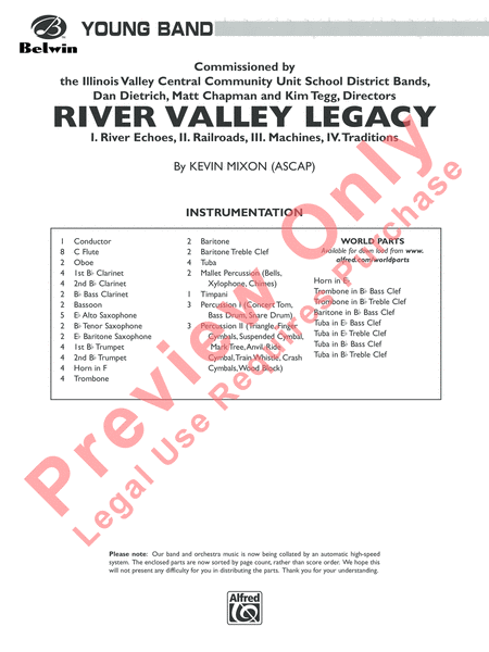 River Valley Legacy (I. River Echoes, II. Railroads, III. Machines, IV. Traditions)