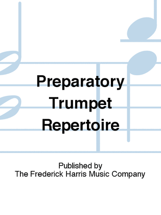 Book cover for Preparatory Trumpet Repertoire