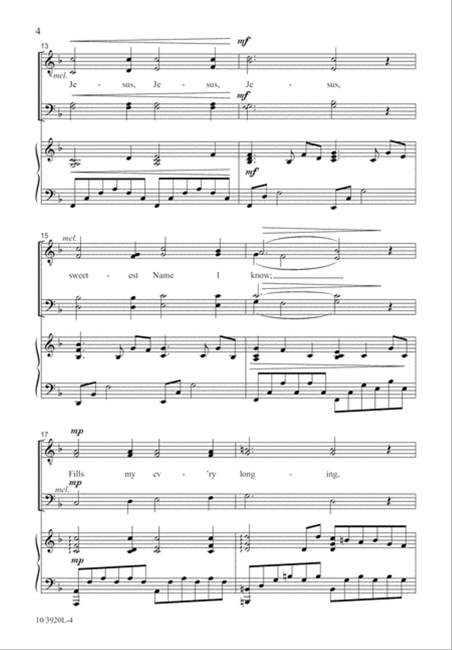 He Keeps Me Singing TTBB scores gallery preview page 5