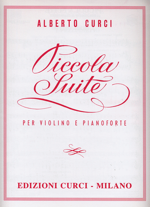 Book cover for Piccola suite
