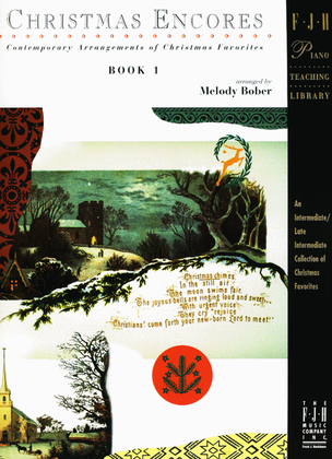 Book cover for Christmas Encores, Book 1