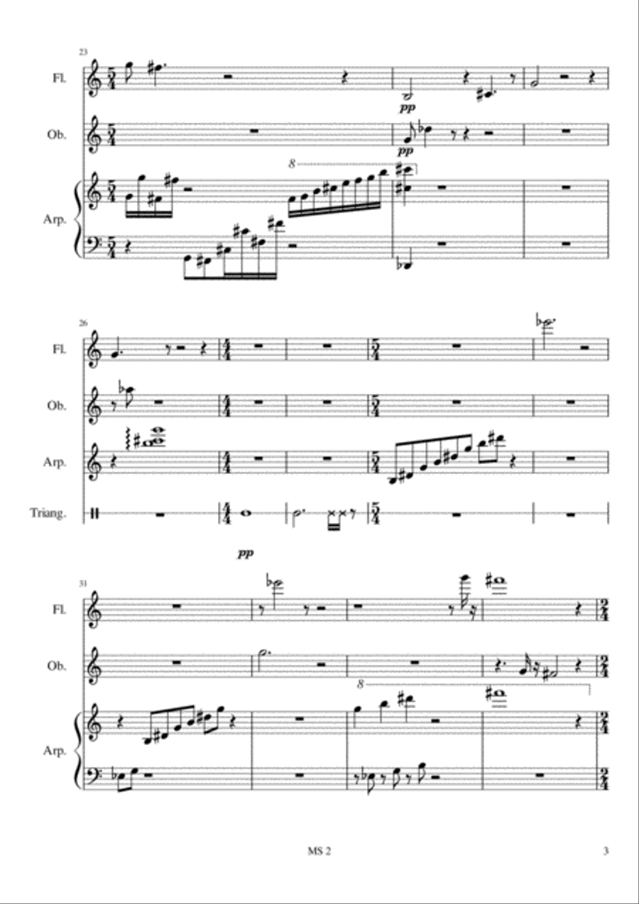 Quartet Small Ensemble scores gallery preview page 4