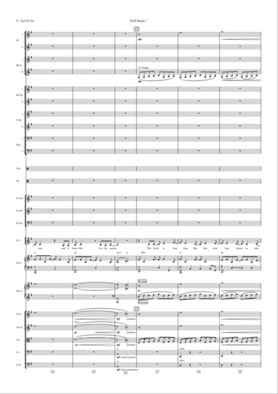 Let It Go Piccolo scores gallery preview page 3