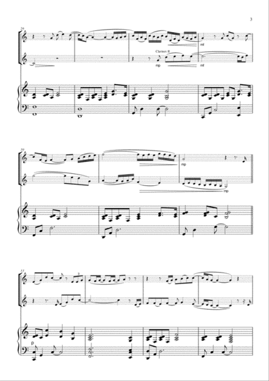 After Ten Years Woodwind Duet scores gallery preview page 3