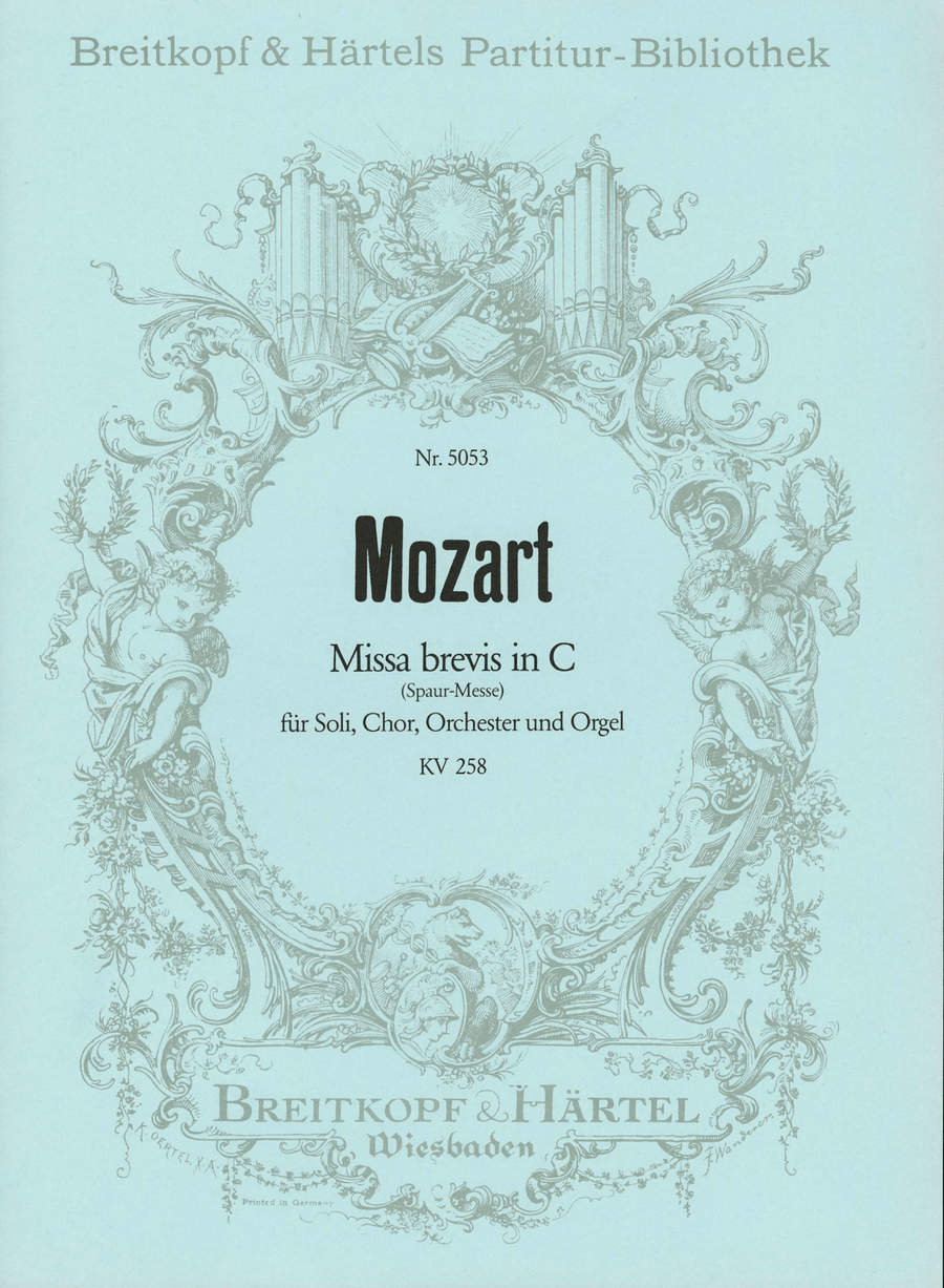 Missa brevis in C K. 258