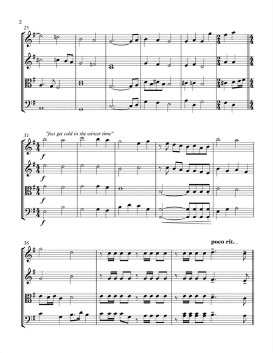 Desperado String Quartet scores gallery preview page 2