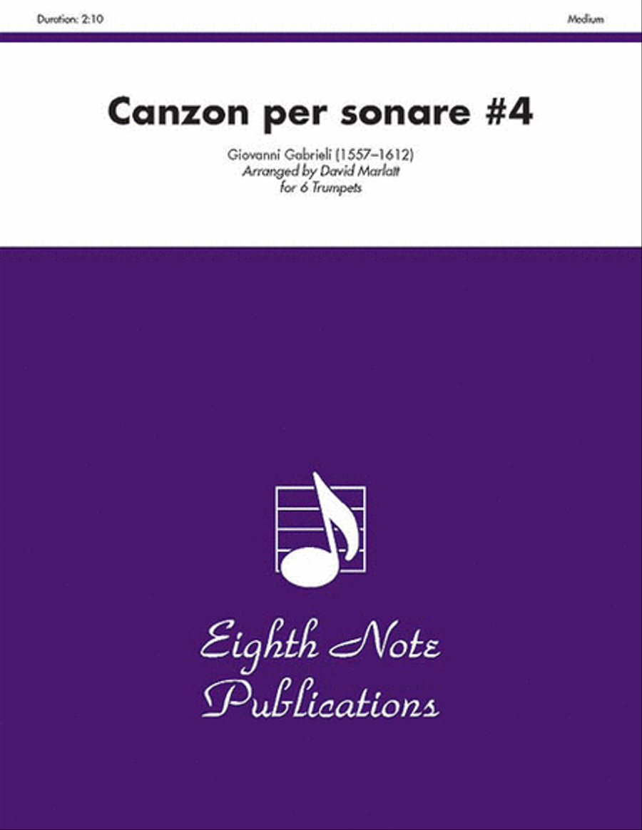 Canzon per Sonare #4