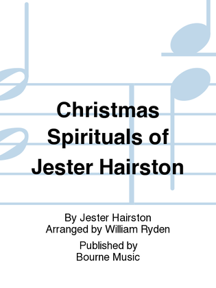 Book cover for Christmas Spirituals Of Jester Hairston
