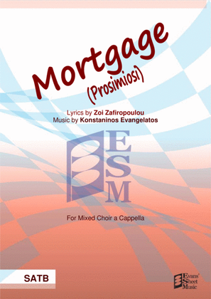 Book cover for Mortgage (Prosimiosi) -SATB