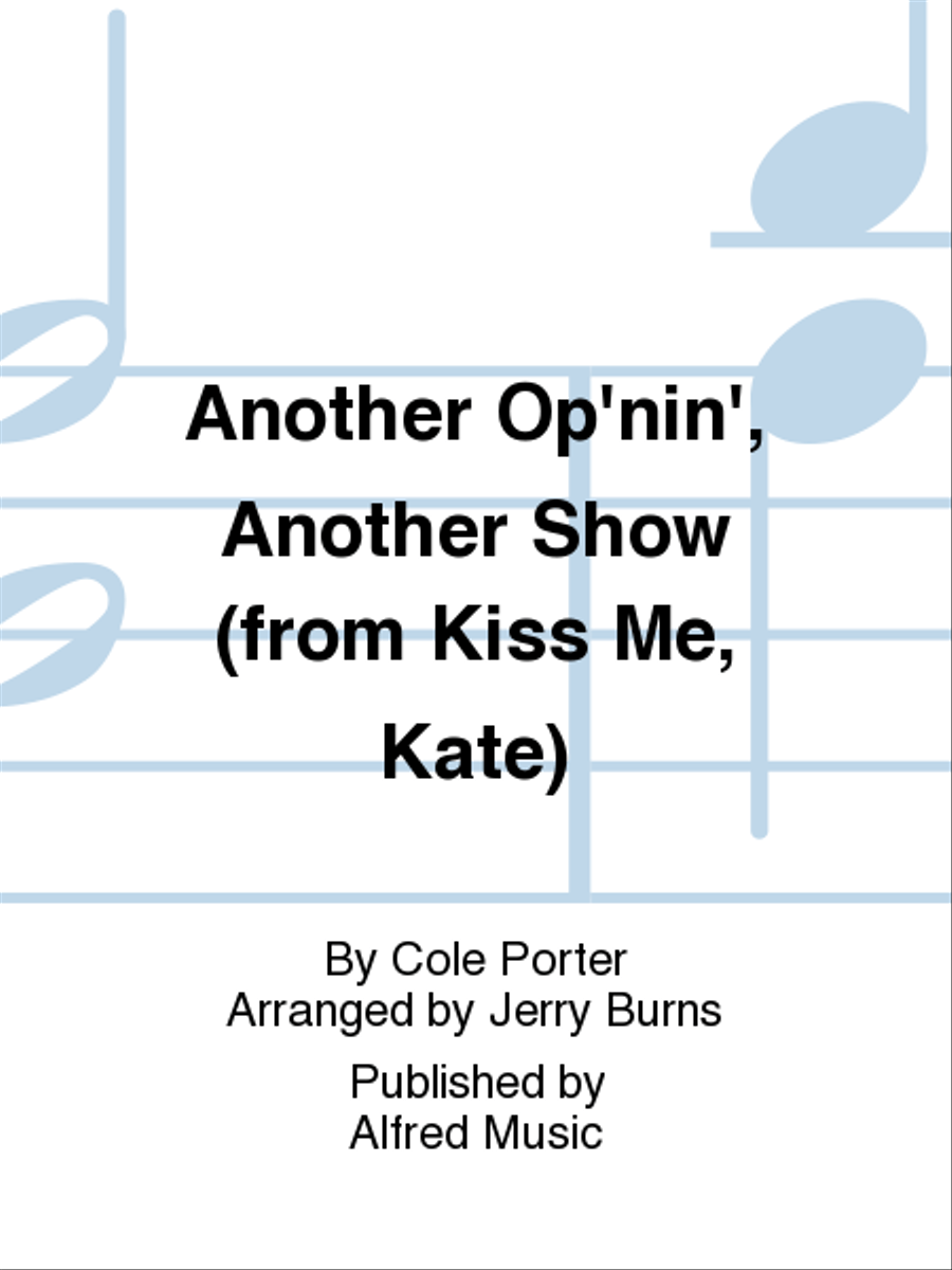 Another Op'nin', Another Show (from Kiss Me, Kate) Marching Band scores gallery preview page 1