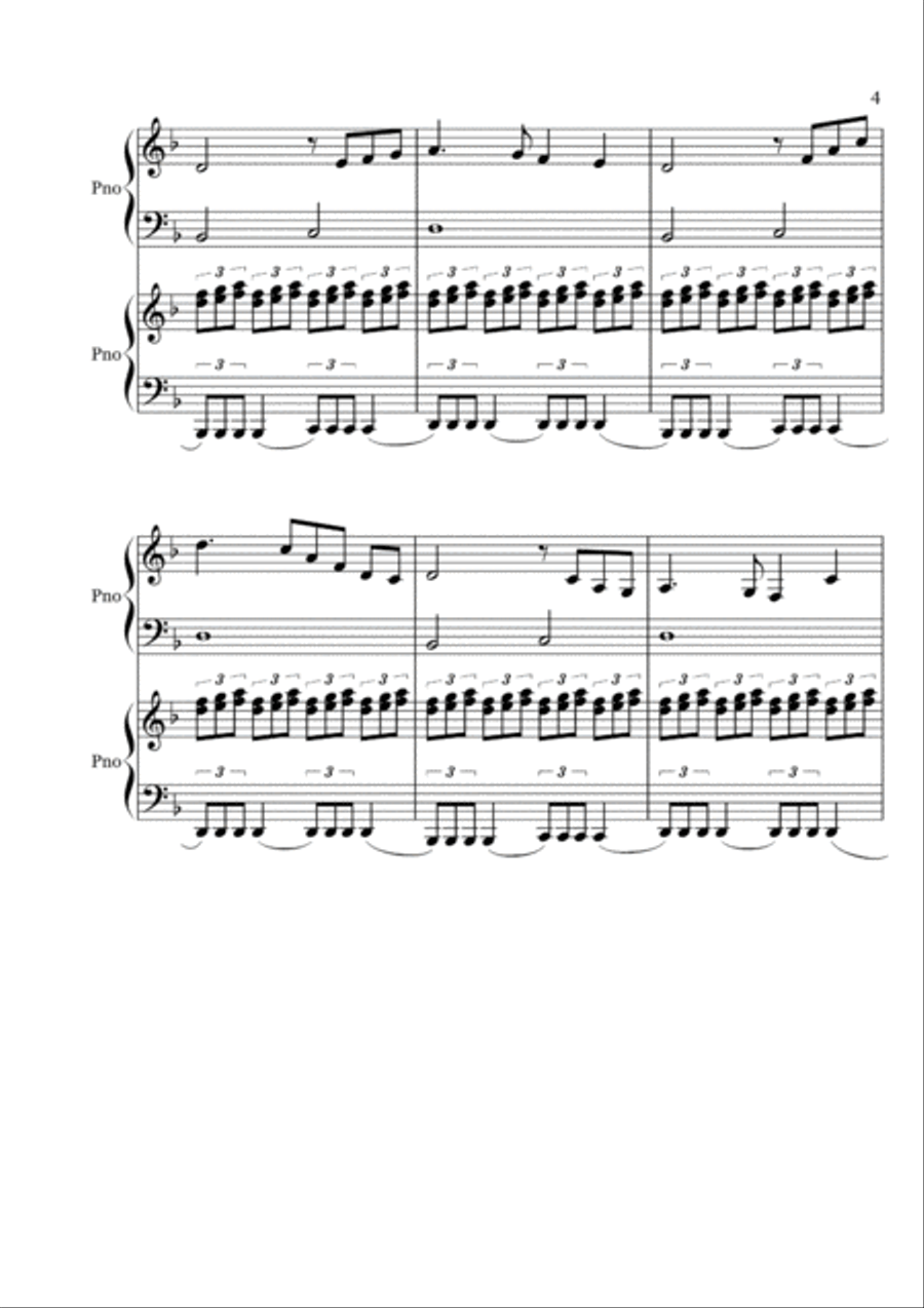 Mood I Piano scores gallery preview page 4