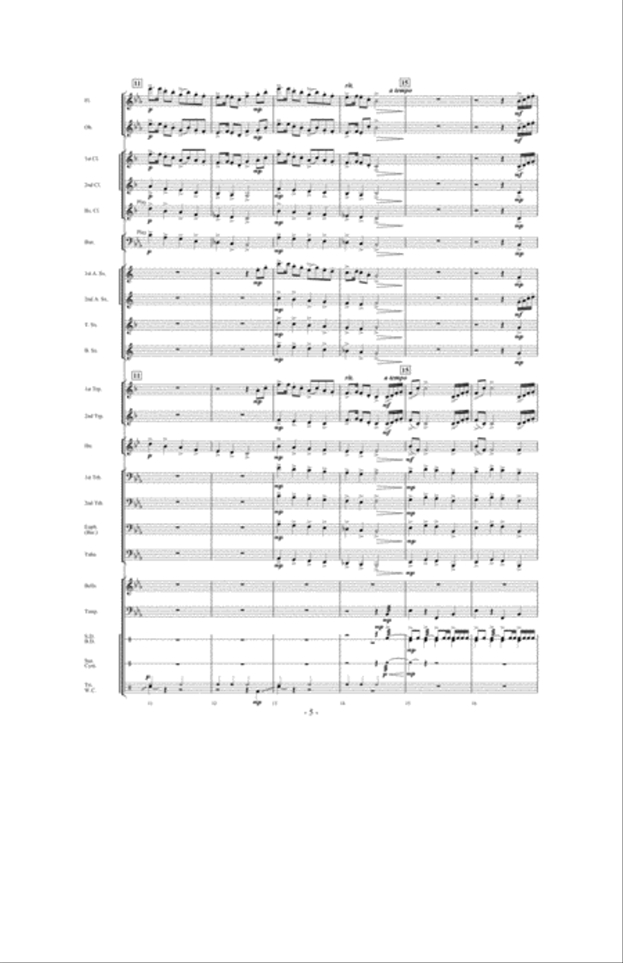 In a Japanese Garden Concert Band scores gallery preview page 4