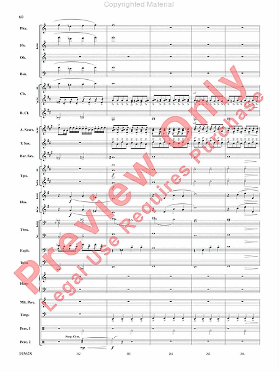 The Complete Harry Potter Concert Band scores gallery preview page 61
