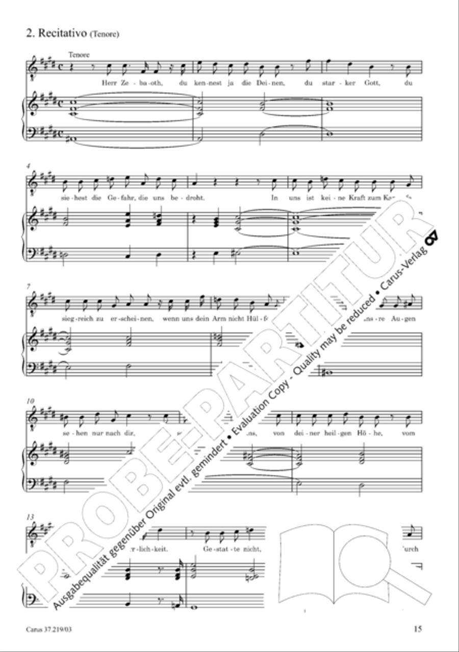 Erwachet, ihr Christen STB scores gallery preview page 16