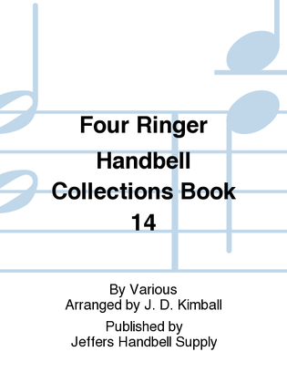 Book cover for Four Ringer Handbell Collections Book 14