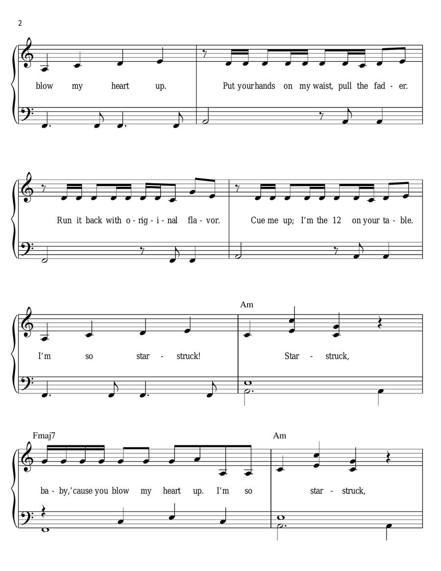 Starstruck Voice scores gallery preview page 2