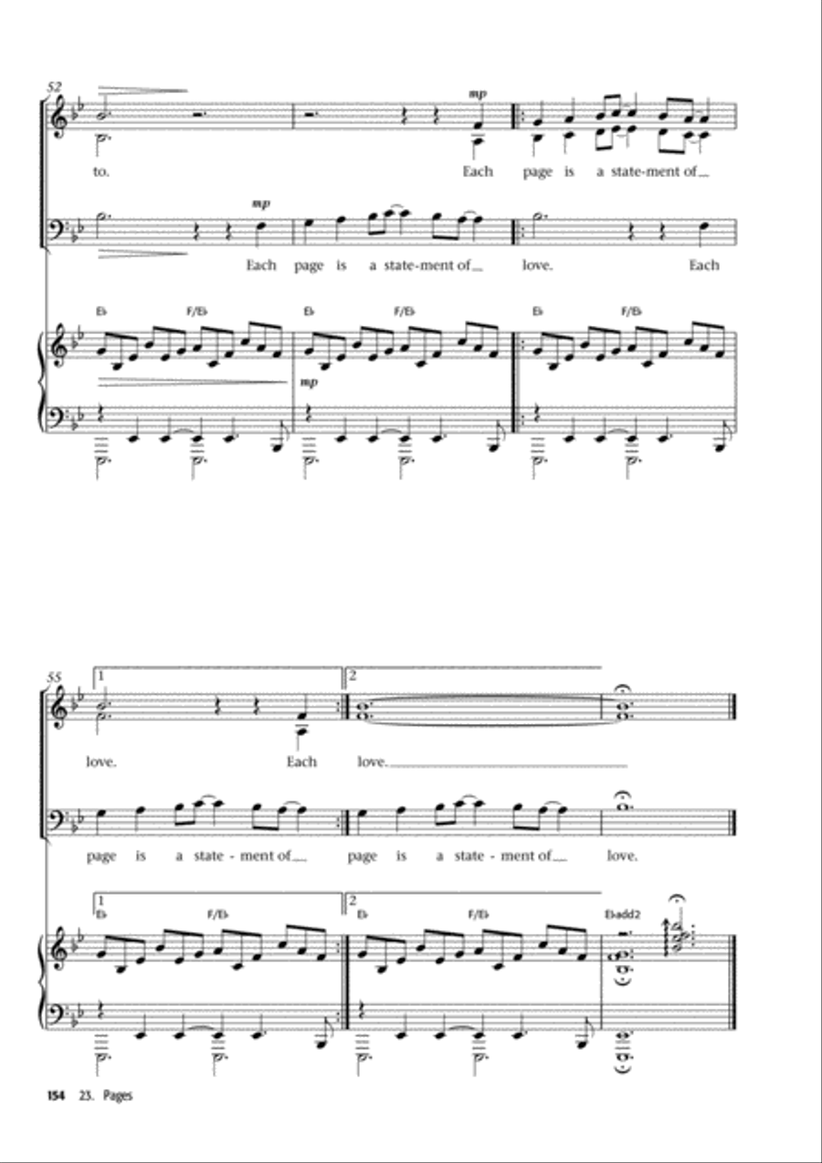Popular Voiceworks 1 4-Part scores gallery preview page 41