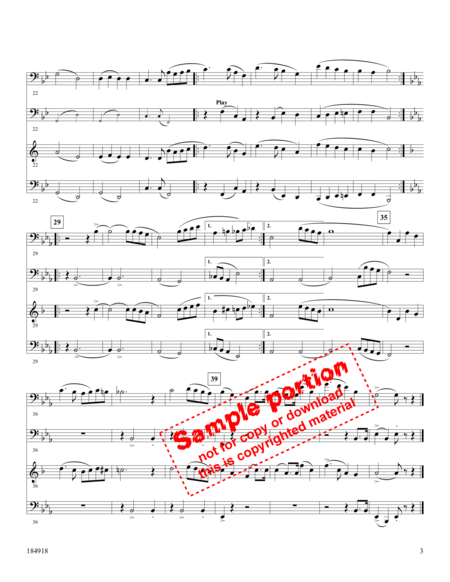 Hymnsembles- Vol II, Bk 6- Tromb/Baritones/ Tuba
