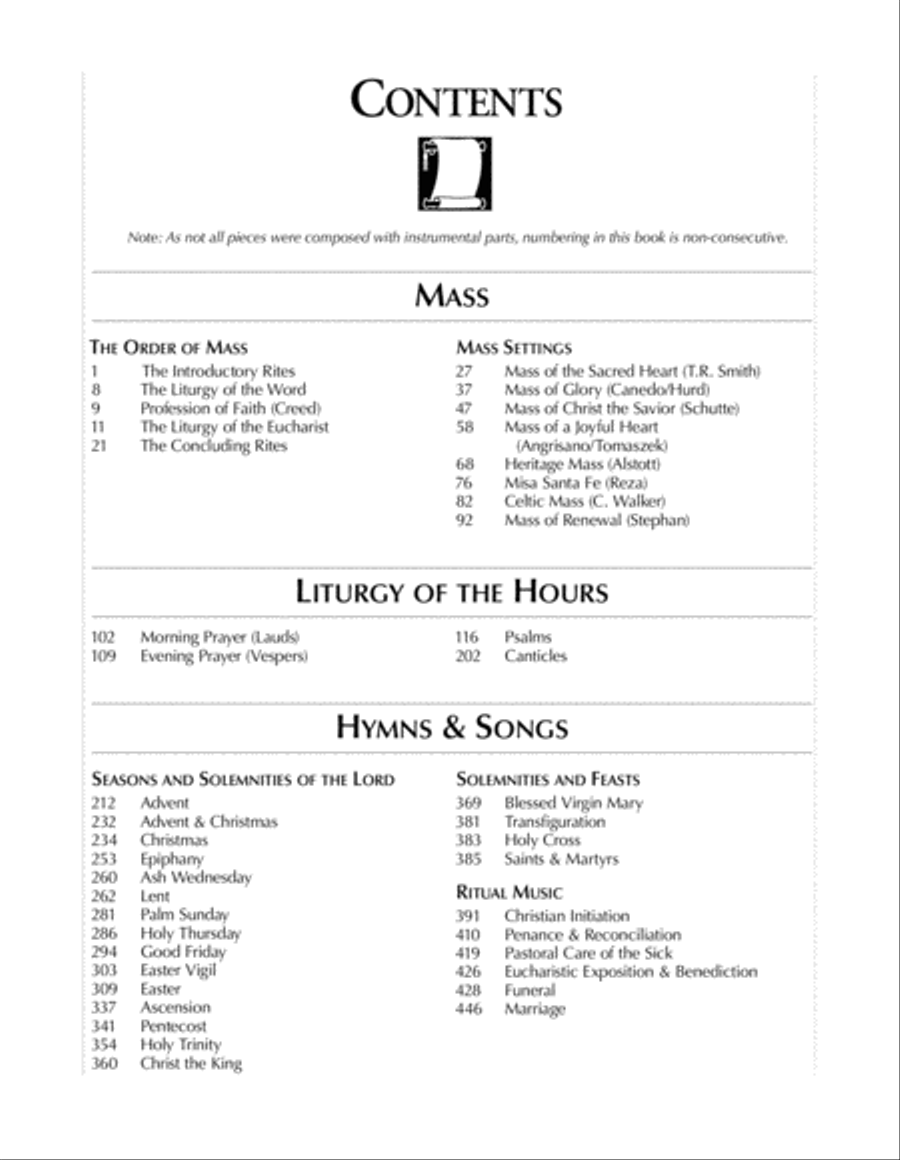 Glory & Praise Third Edition Praise scores gallery preview page 4