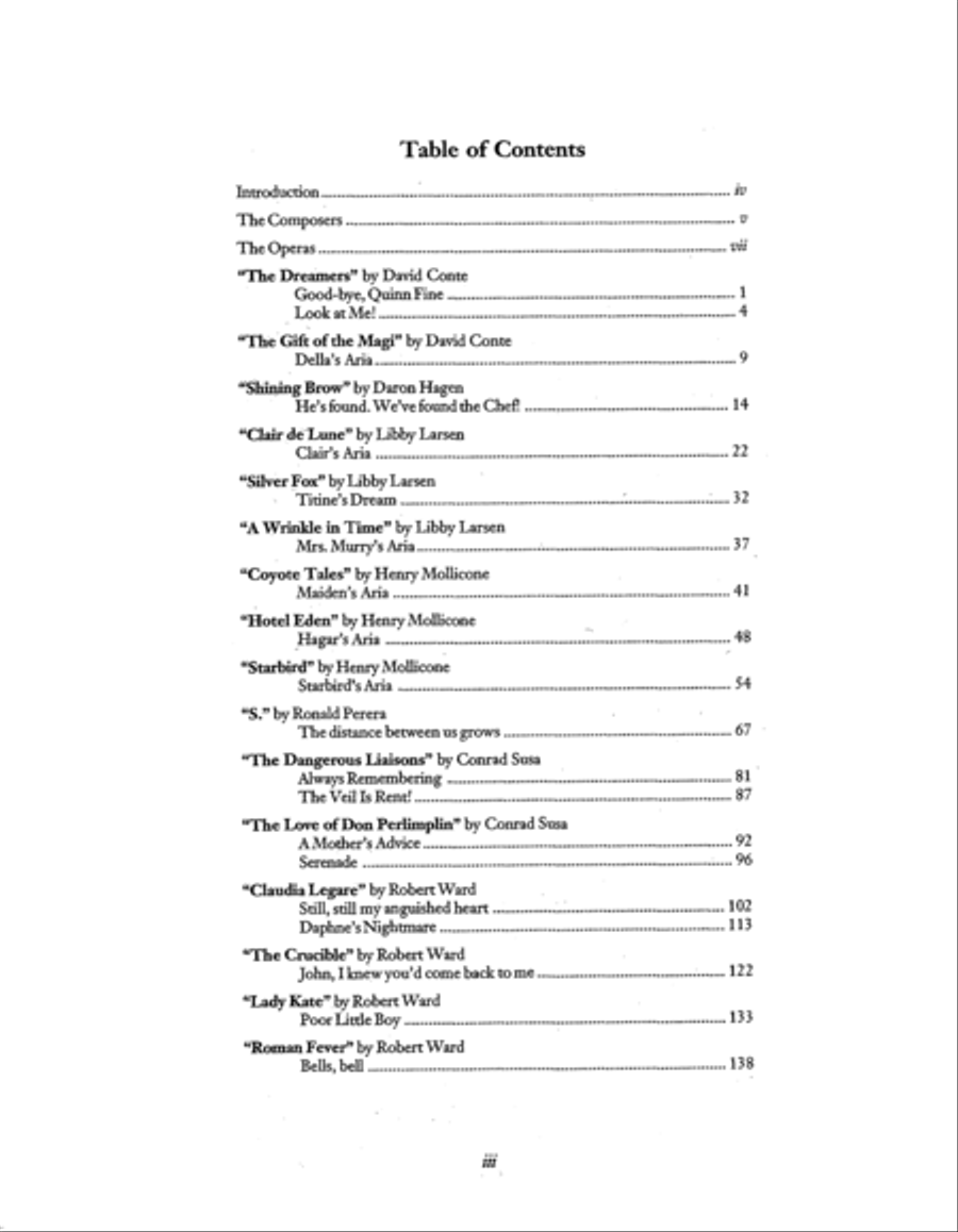Opera Aria Anthology, Volume 1 (Soprano) Soprano Voice scores gallery preview page 2
