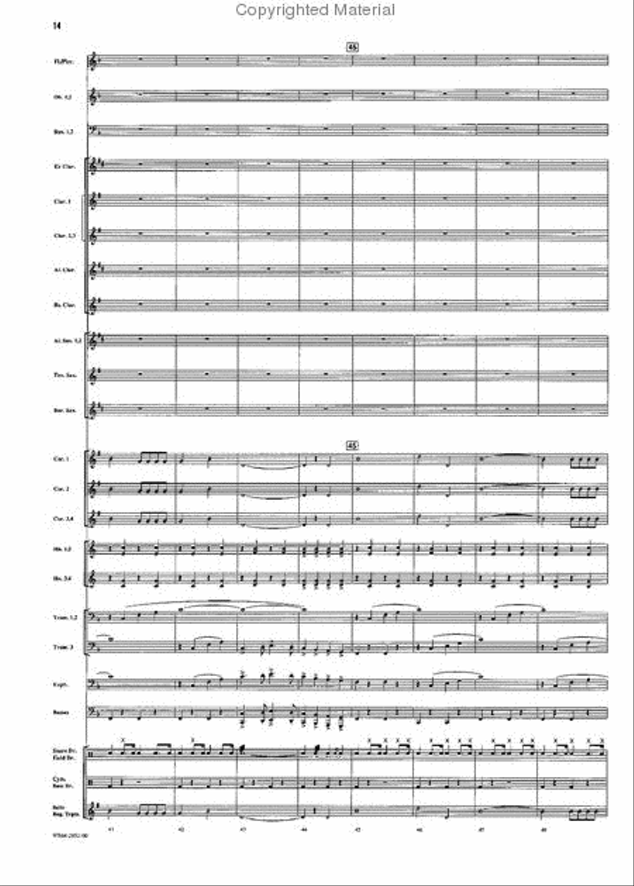 The Thunderer Concert Band scores gallery preview page 7
