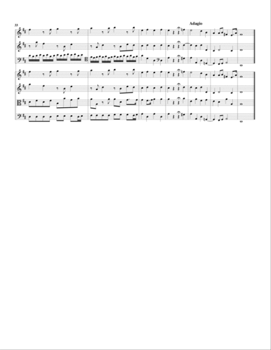 12 concerti grossi, Op.6 (complete set of scores and parts) String Trio scores gallery preview page 5