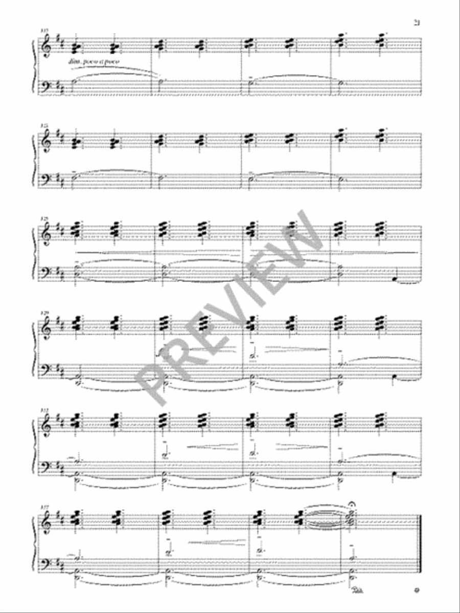 Colours Colours Piano Solo scores gallery preview page 20