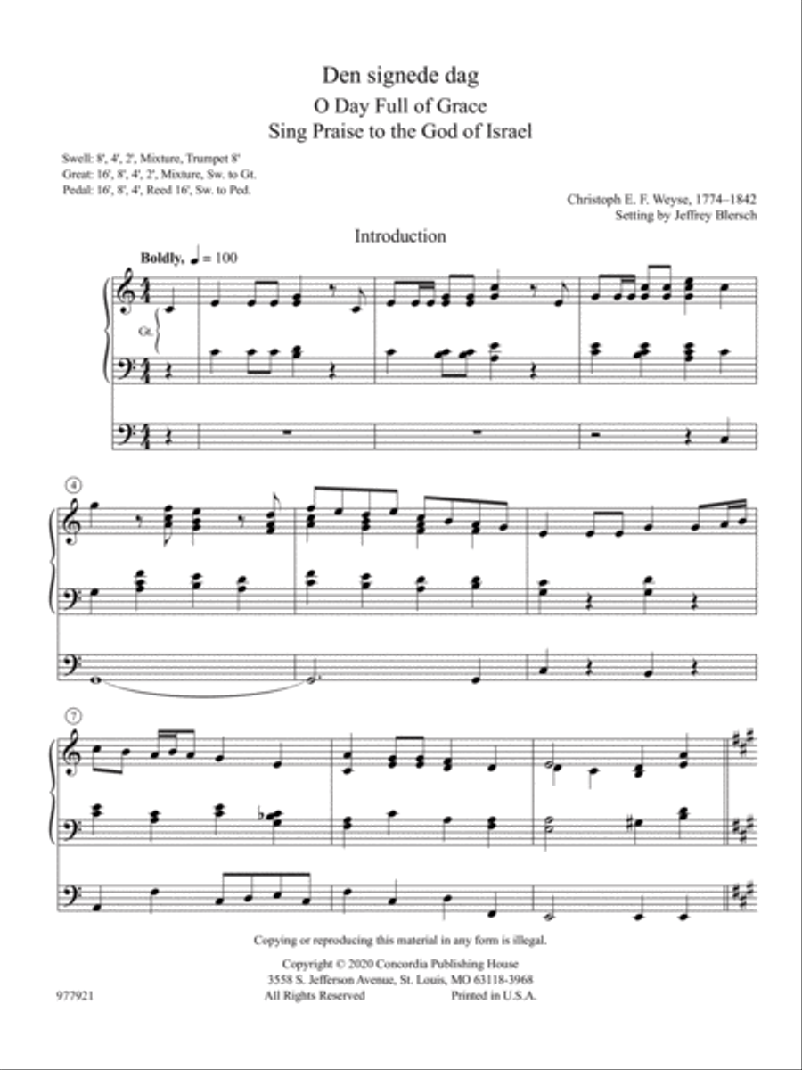 Introductions, Harmonizations, Accompaniments, Interpretations, Vol. 9 Organ scores gallery preview page 2
