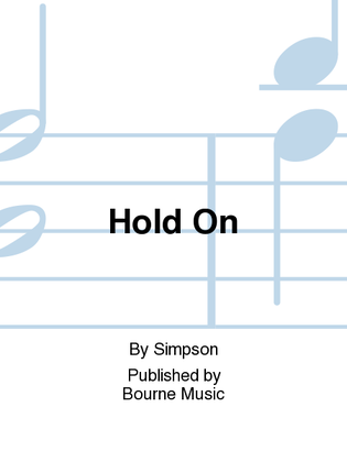 Book cover for Hold On