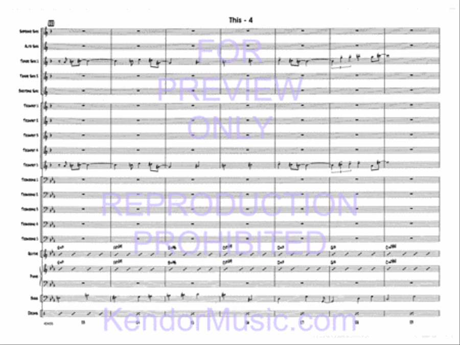 This Jazz Ensemble scores gallery preview page 6