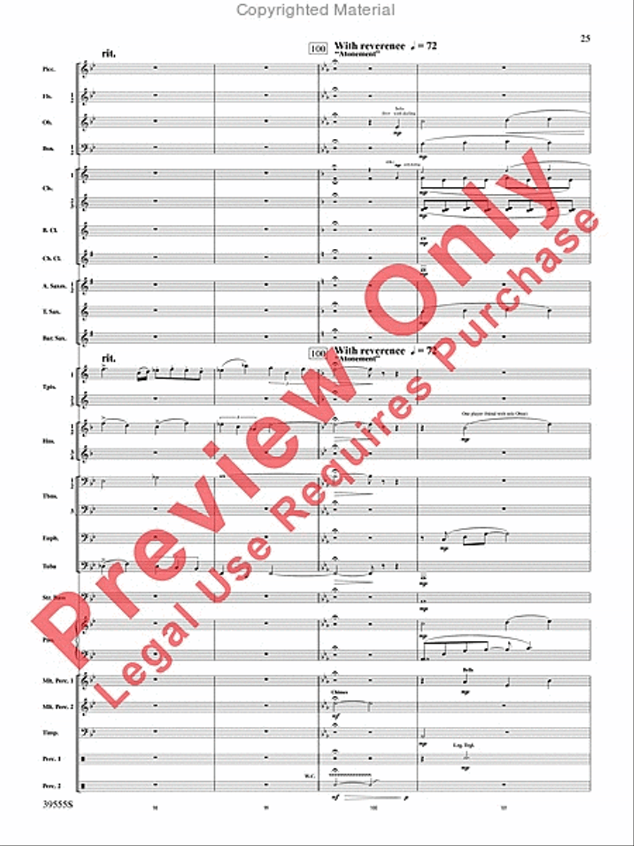 And Hope Led Them Home And Hope Led Them Home Concert Band scores gallery preview page 26