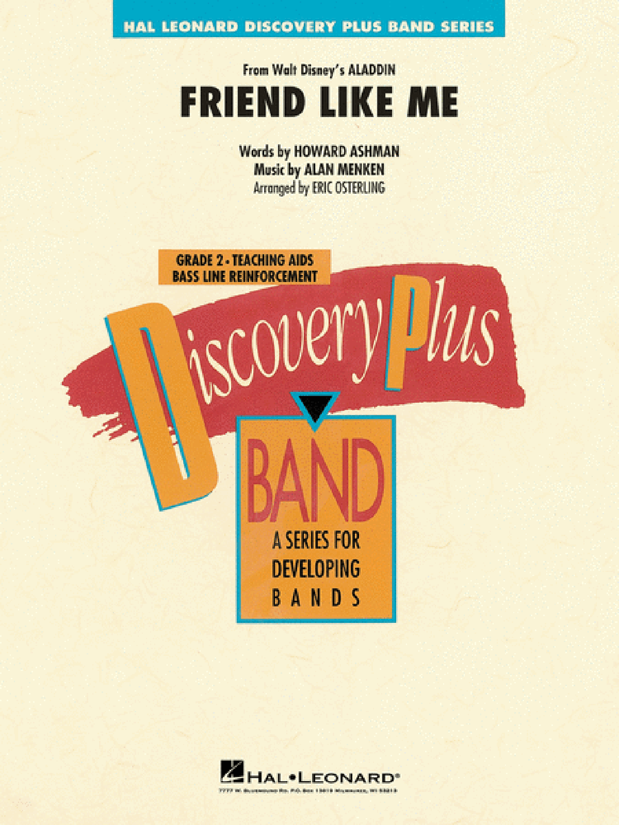Friend Like Me (from “Aladdin”) Concert Band scores gallery preview page 1