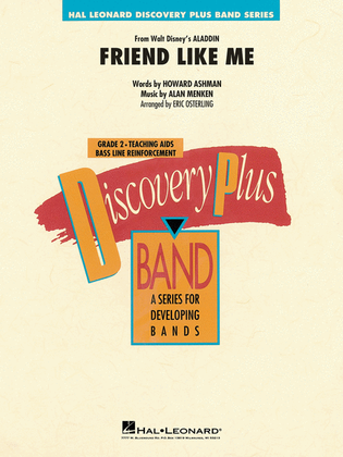 Book cover for Friend Like Me (from “Aladdin”)