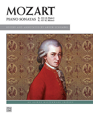 Book cover for Piano Sonatas, K. 331 & K. 457