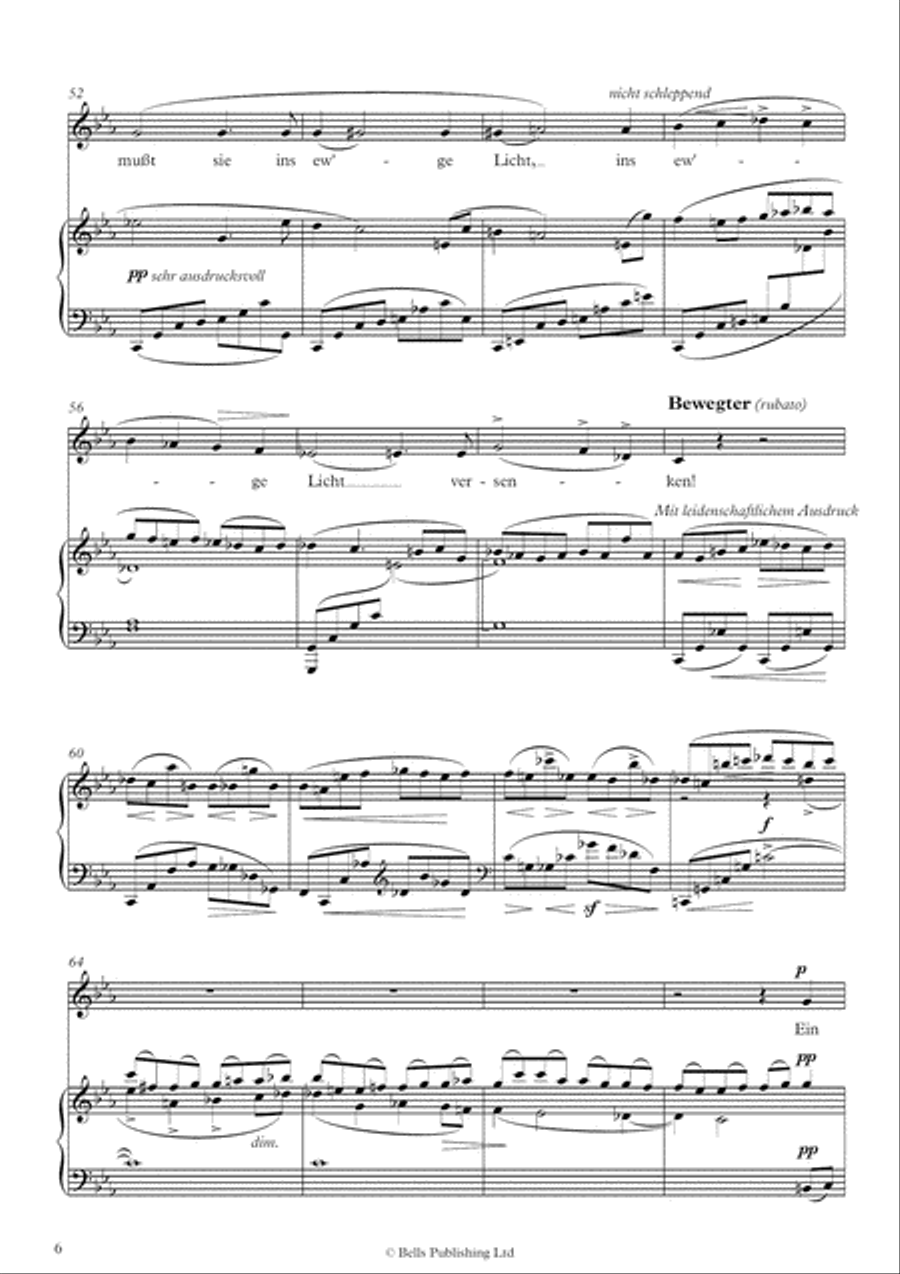 Kindertotenlieder Voice Solo scores gallery preview page 6
