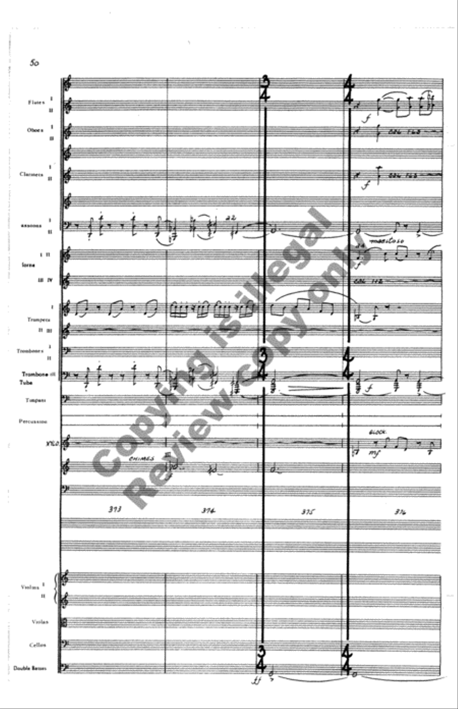 Concerto for Orchestra Full Orchestra scores gallery preview page 128