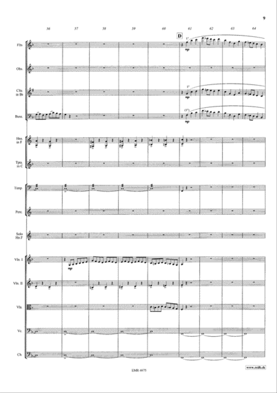 Villanelle Orchestra scores gallery preview page 10